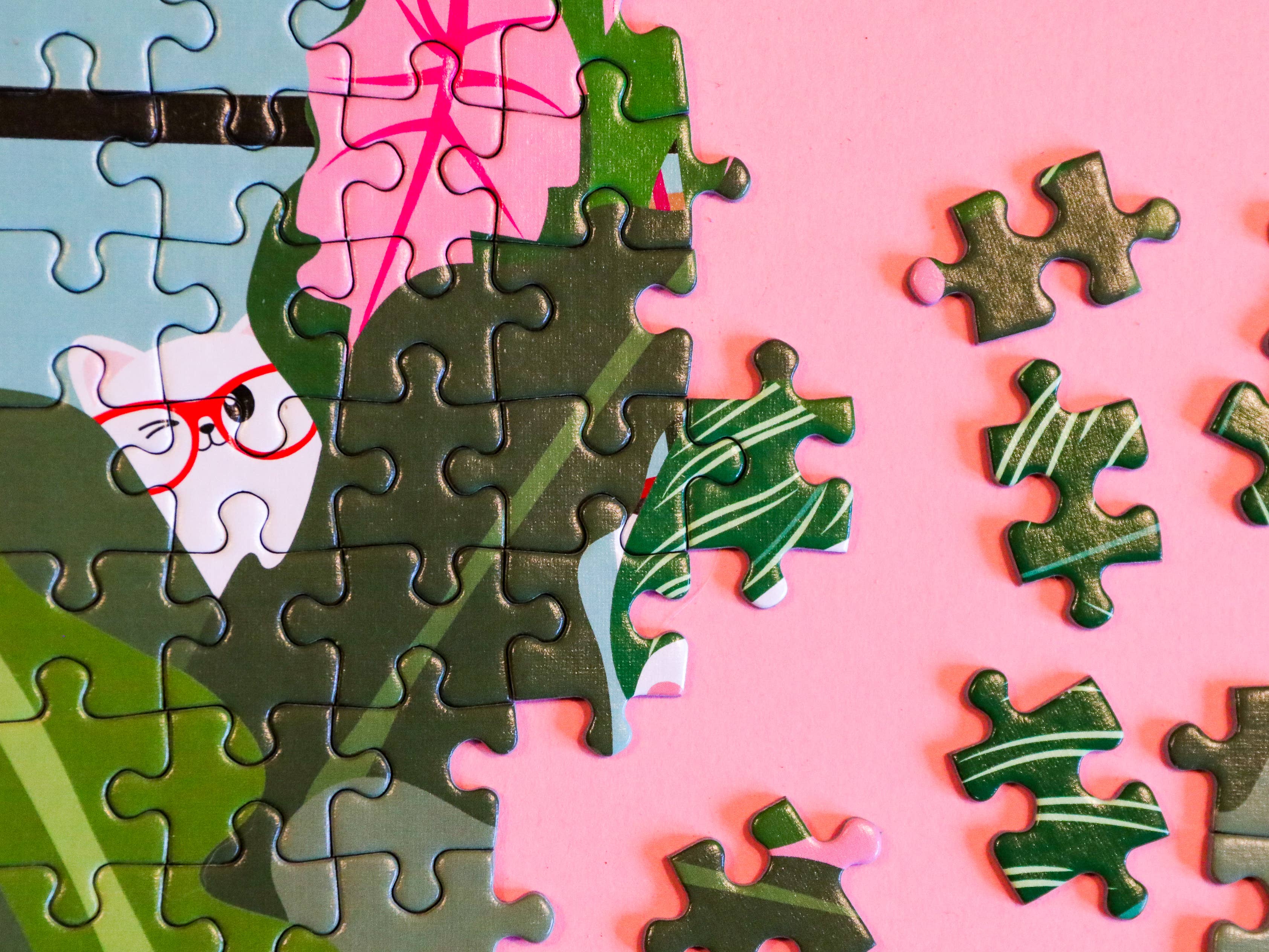 Puzzle 1000 pièces Serre avec plantes - fabricé en UE