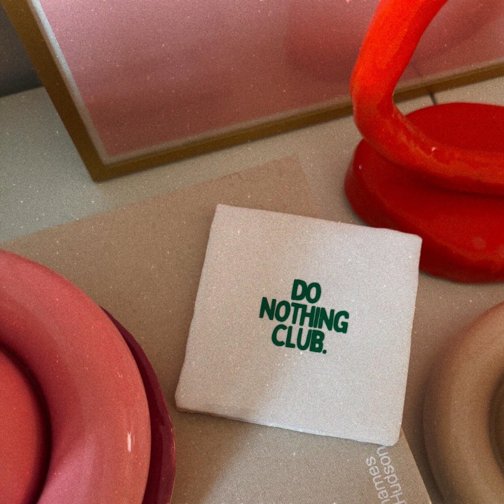 Carreau céramique fait main - Do Nothing Club