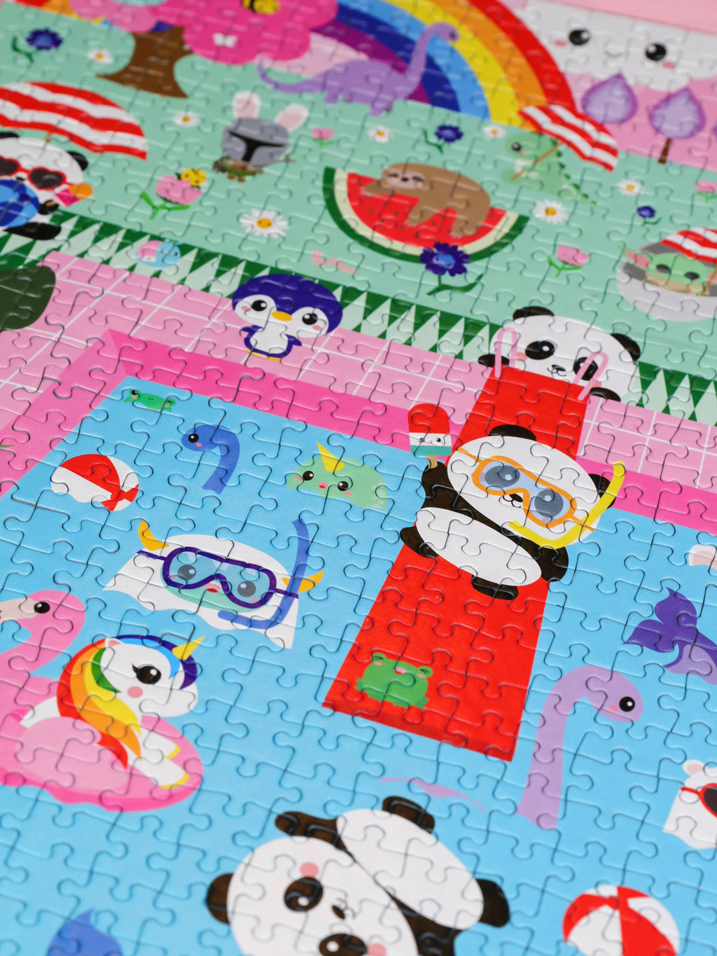 Puzzle 1000 pièces Pink Pool
