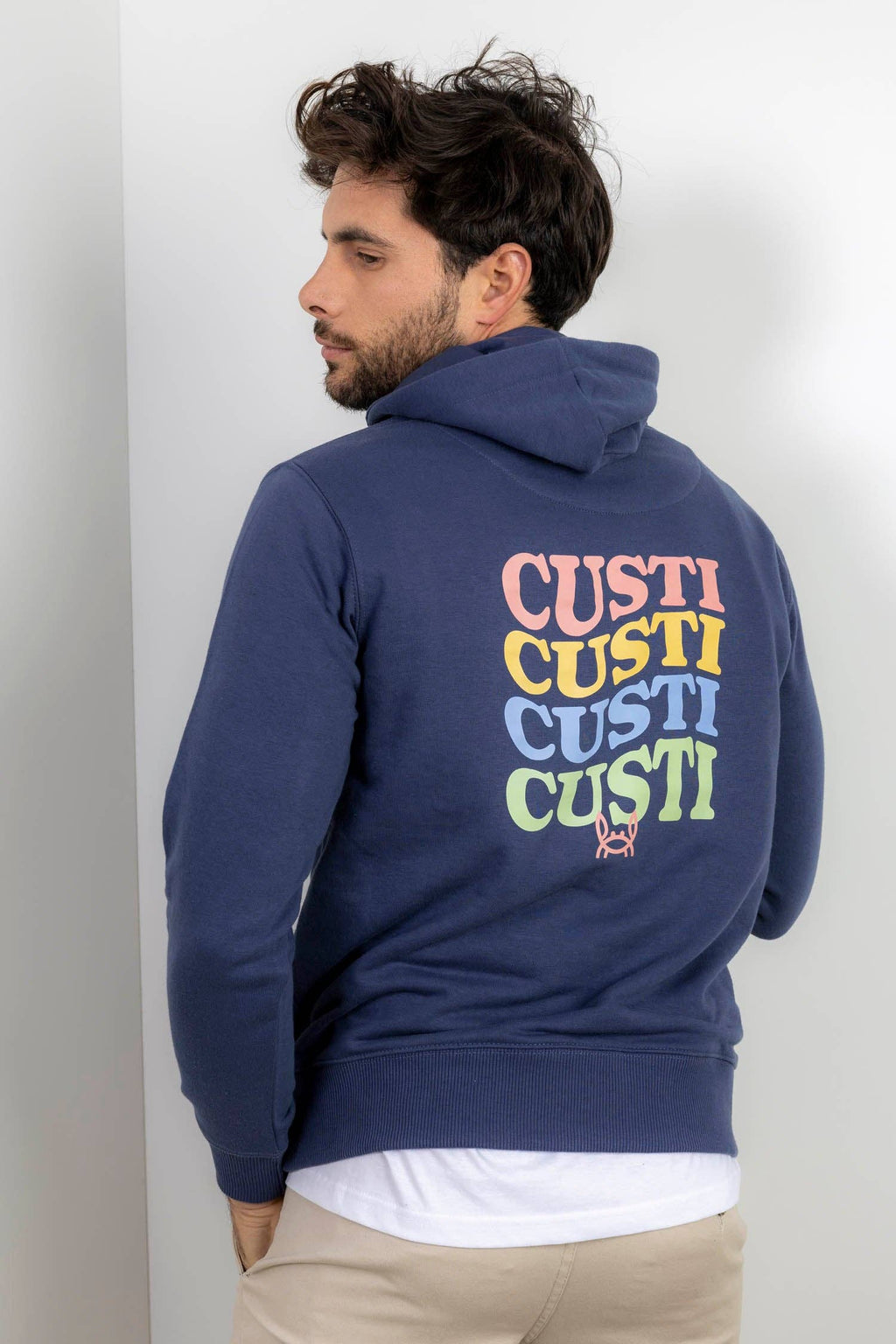 Sweat à Capuche Marine | Paris: XL