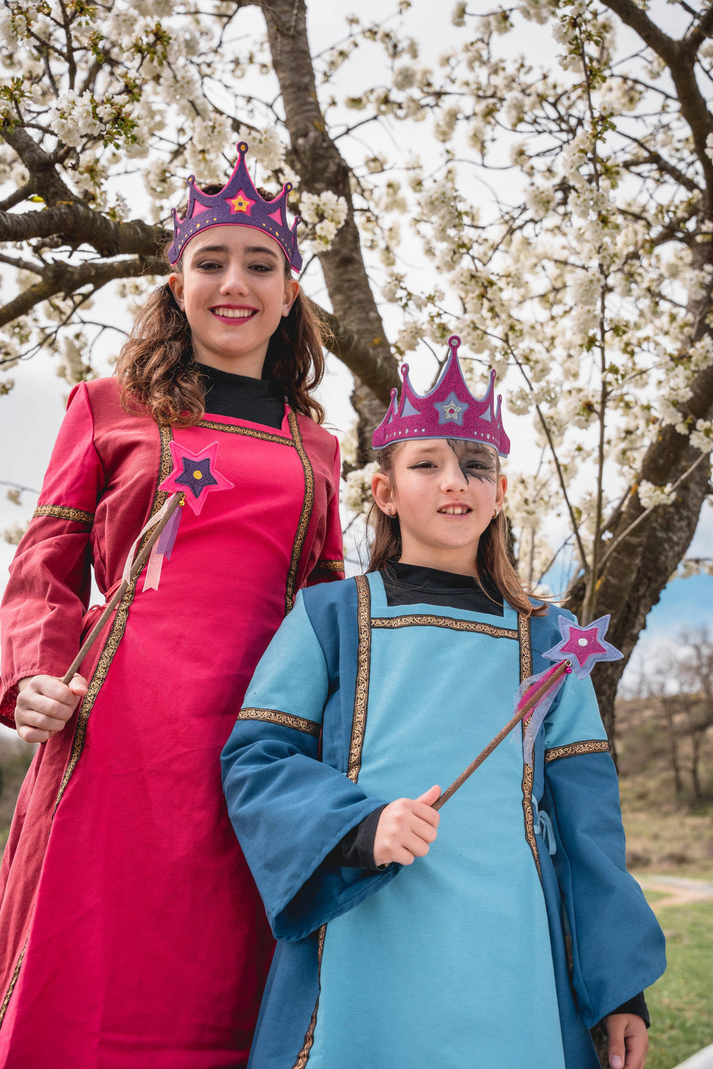 Couronne en feutre pour roi/reine - ST656: 2. Rose-violet