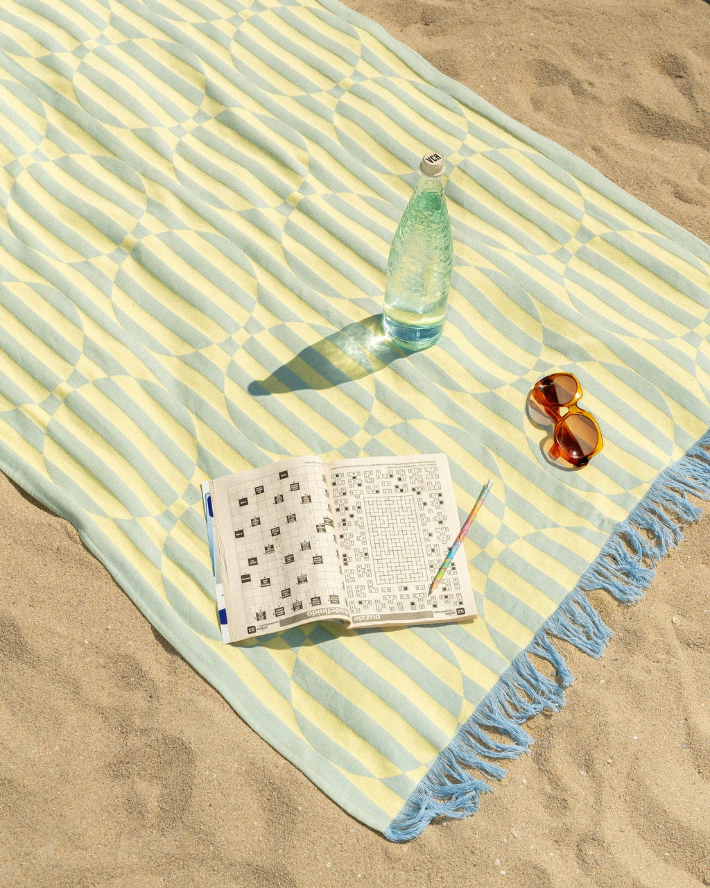 Serviette de plage - Limonade à la myrtille