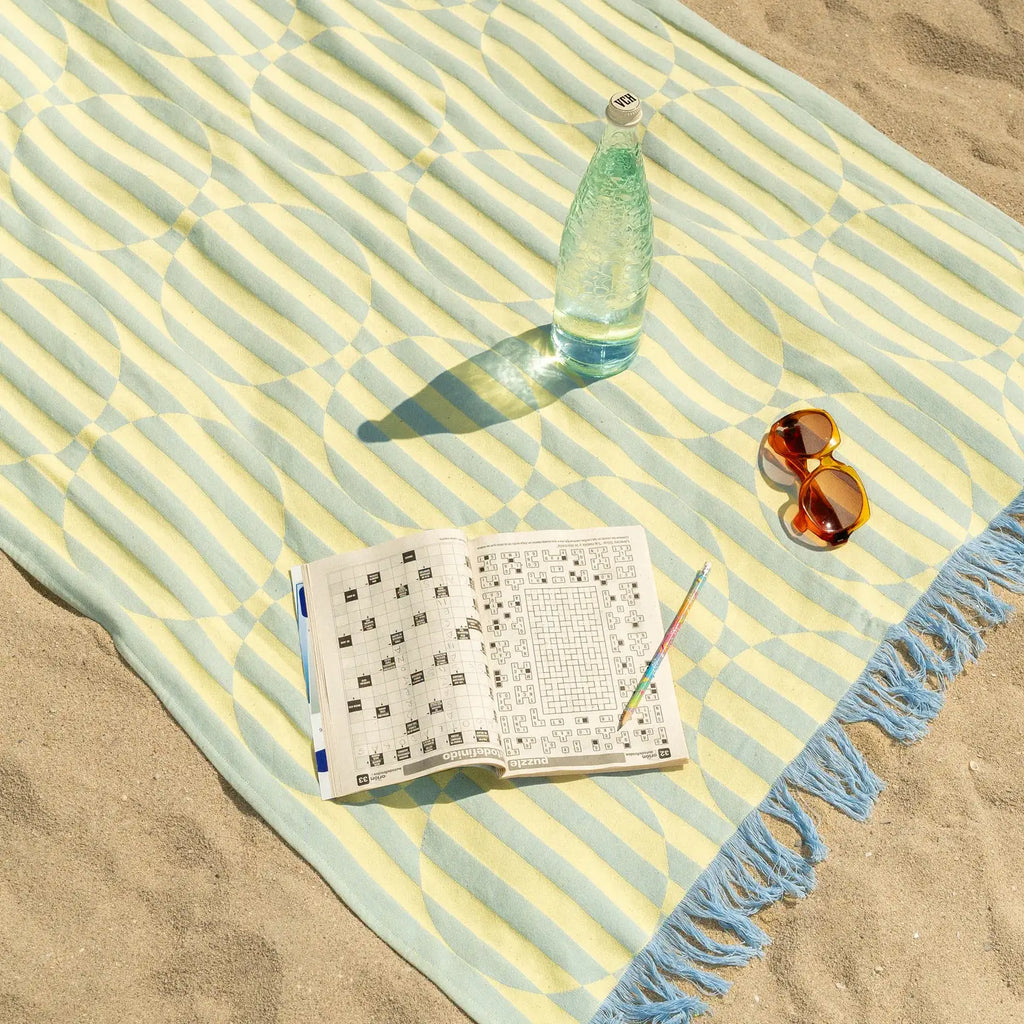 Serviette de plage Limonade à la myrtille