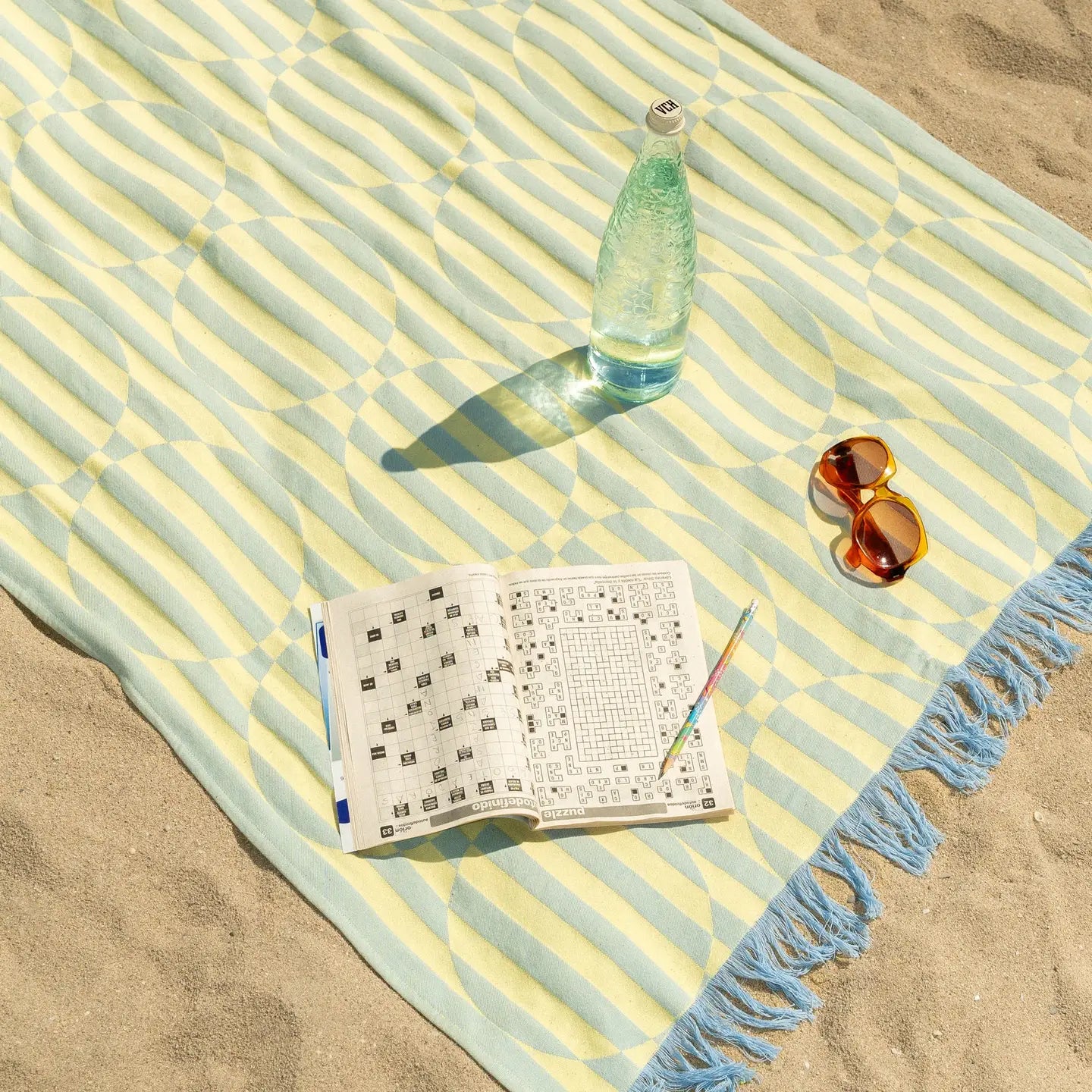 Serviette de plage Limonade à la myrtille