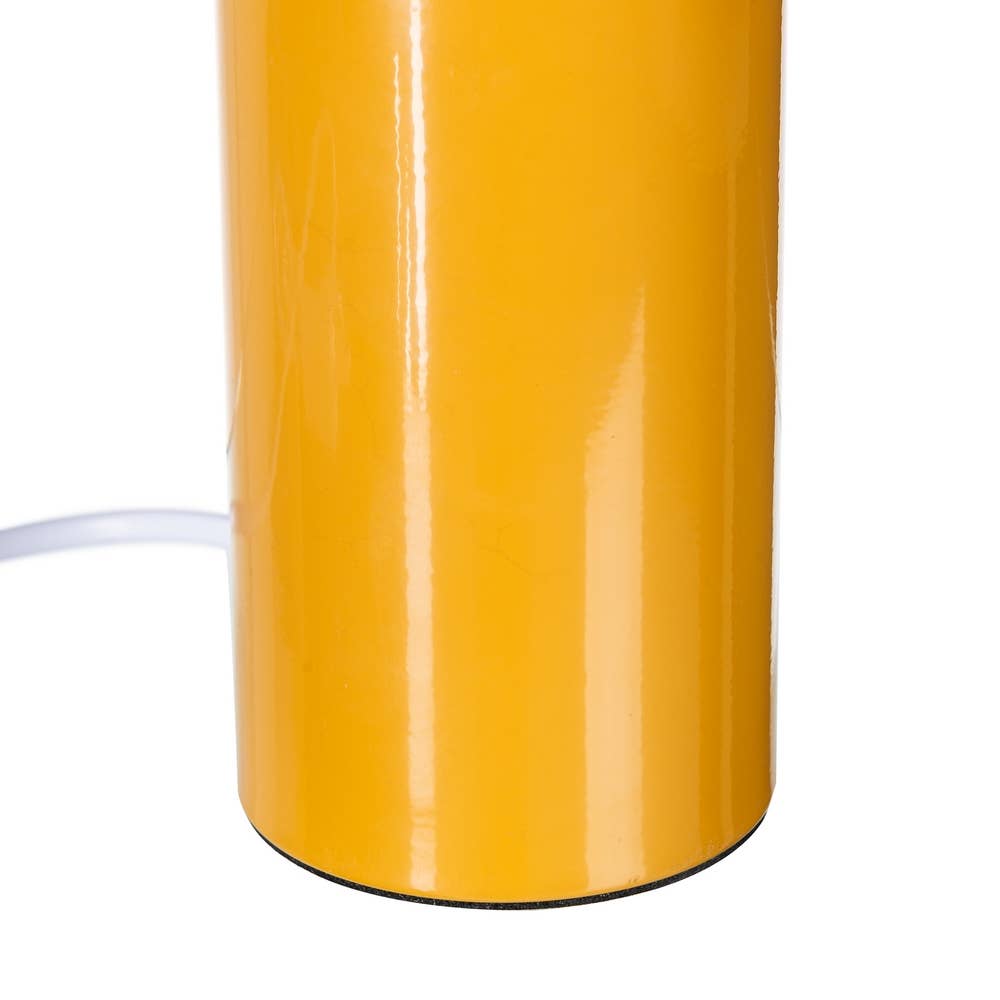 Lampe de table en céramique Lotte 31 cm (jaune)