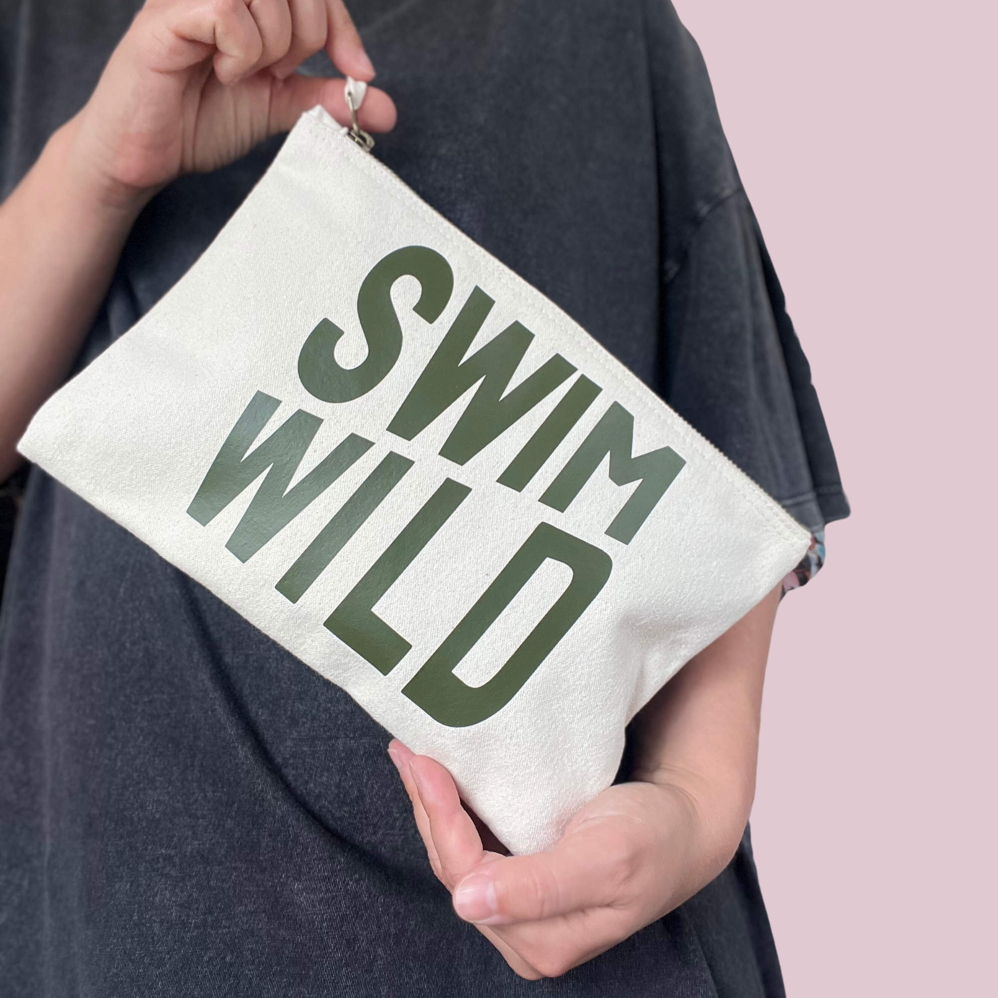 Sac Natural \ Kaki Swim Wild Zip