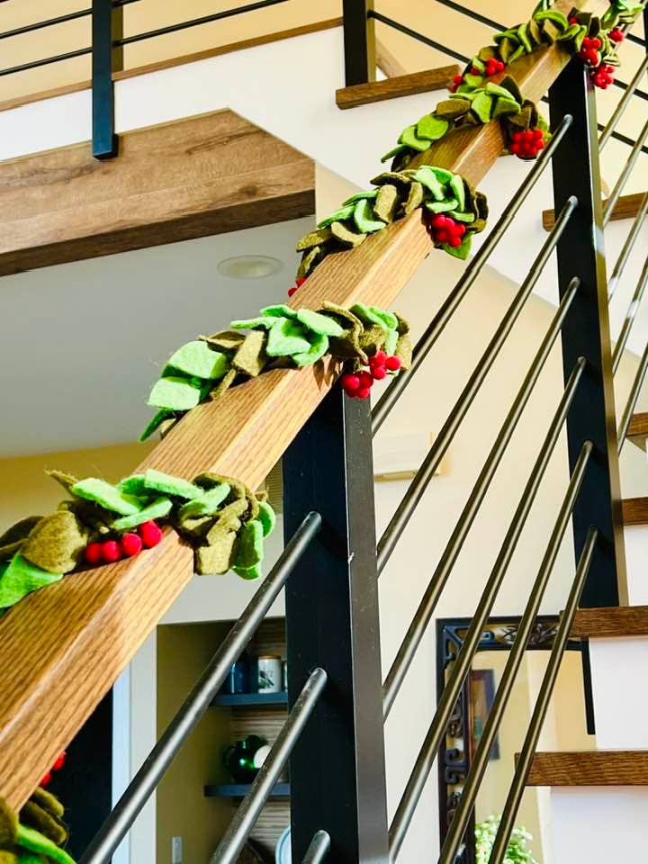 Guirlande - Décoration de Noël - Gui
