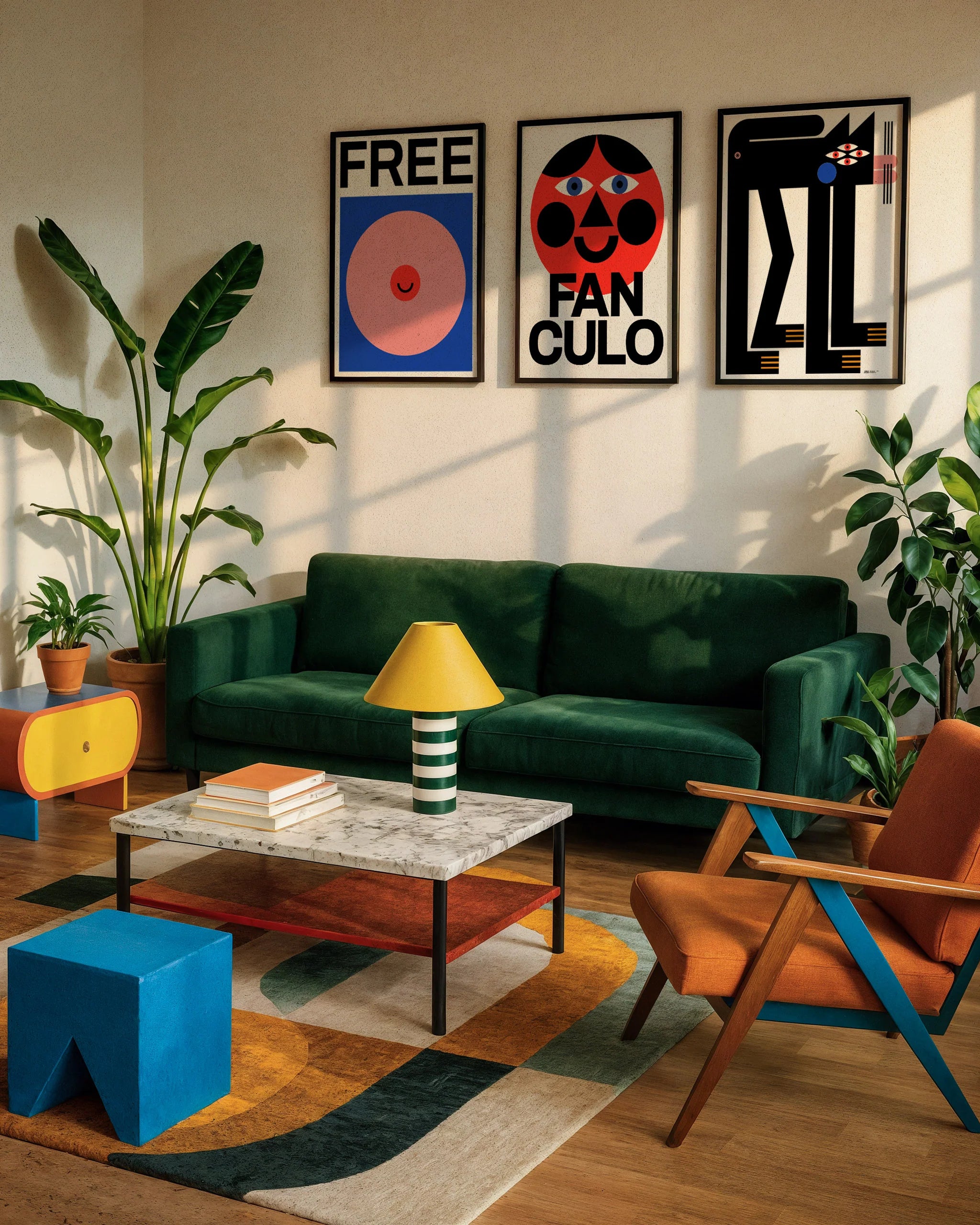 Affiche Fanculo 50x70 cm