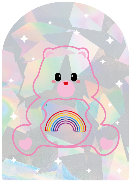 Attrape-soleil Suncatcher Care Bear