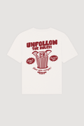 T-shirt unisexe blanc cassé « Unfollow the rules » | XL / Oversize