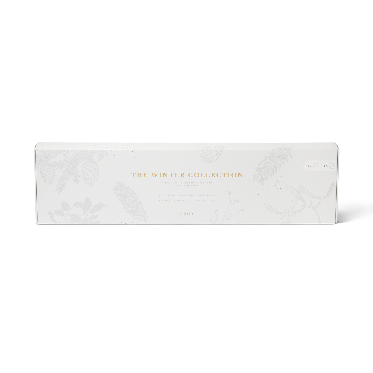 LA COLLECTION D'HIVER | Coffret cadeau de Noël | 100% naturel