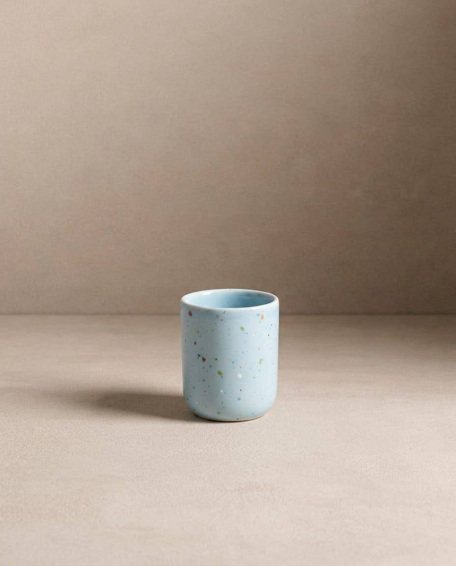 Tasse à expresso / coquetier de la collection Party: Blanc