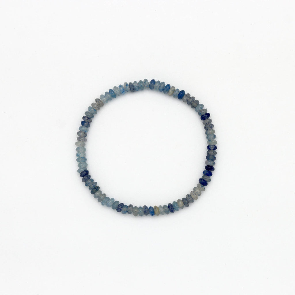 Bracelet élastiqué Pohaku en pierres précieuses: Amethyst
