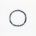 Bracelet élastiqué Pohaku en pierres précieuses: Amethyst