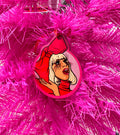 Ornement de Noël rose Pop Diva Legend: Pas d'emballage