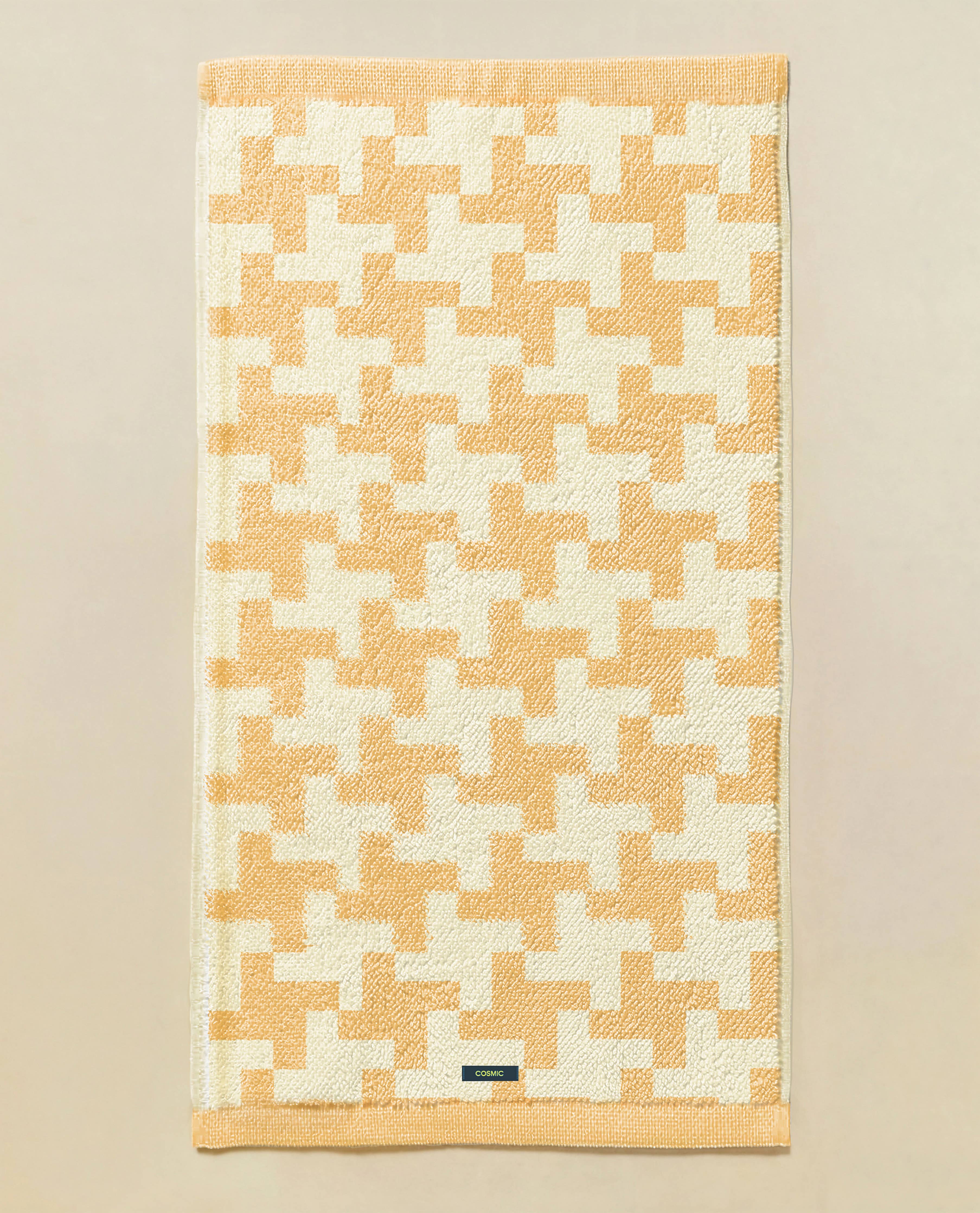 Serviette de Bain Cosmic 70X140 cm Collection Textile: Jaune Miel