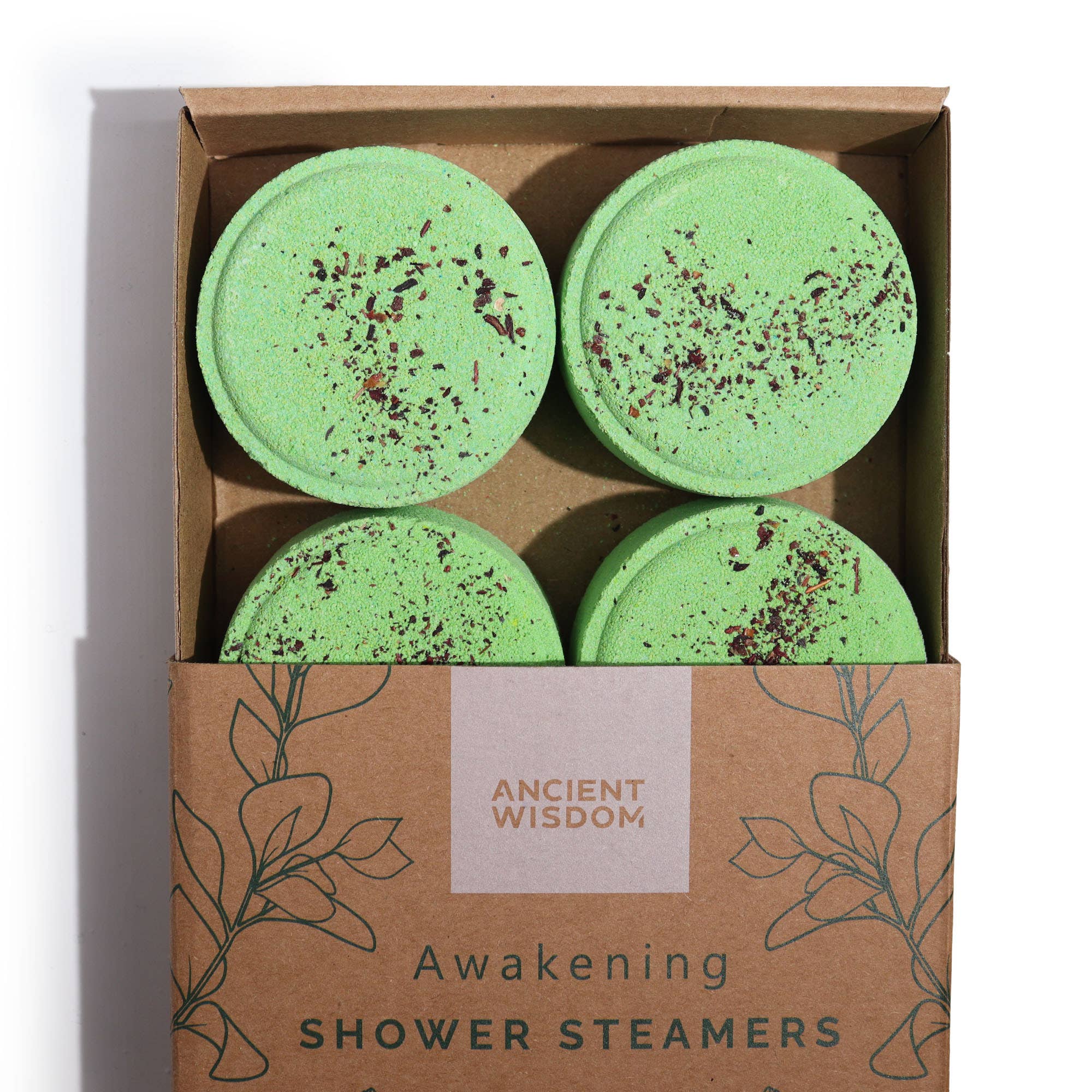 Coffret cadeau Zen de pastilles effervescentes pour la douche bien-être: Énergisant