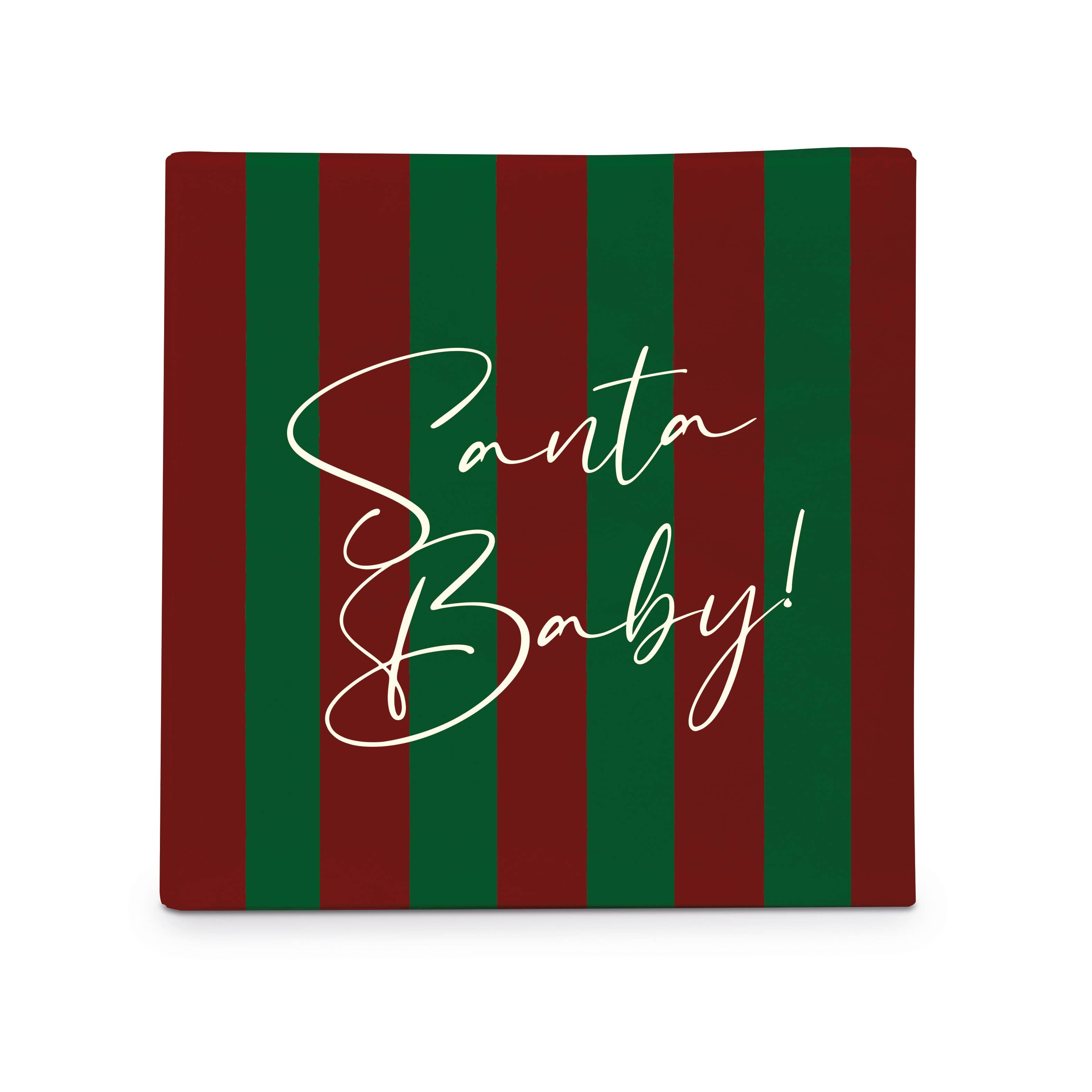 Santa Baby ! Serviette 25x25