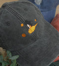 Casquette Brodé - Goku: Gris chiné