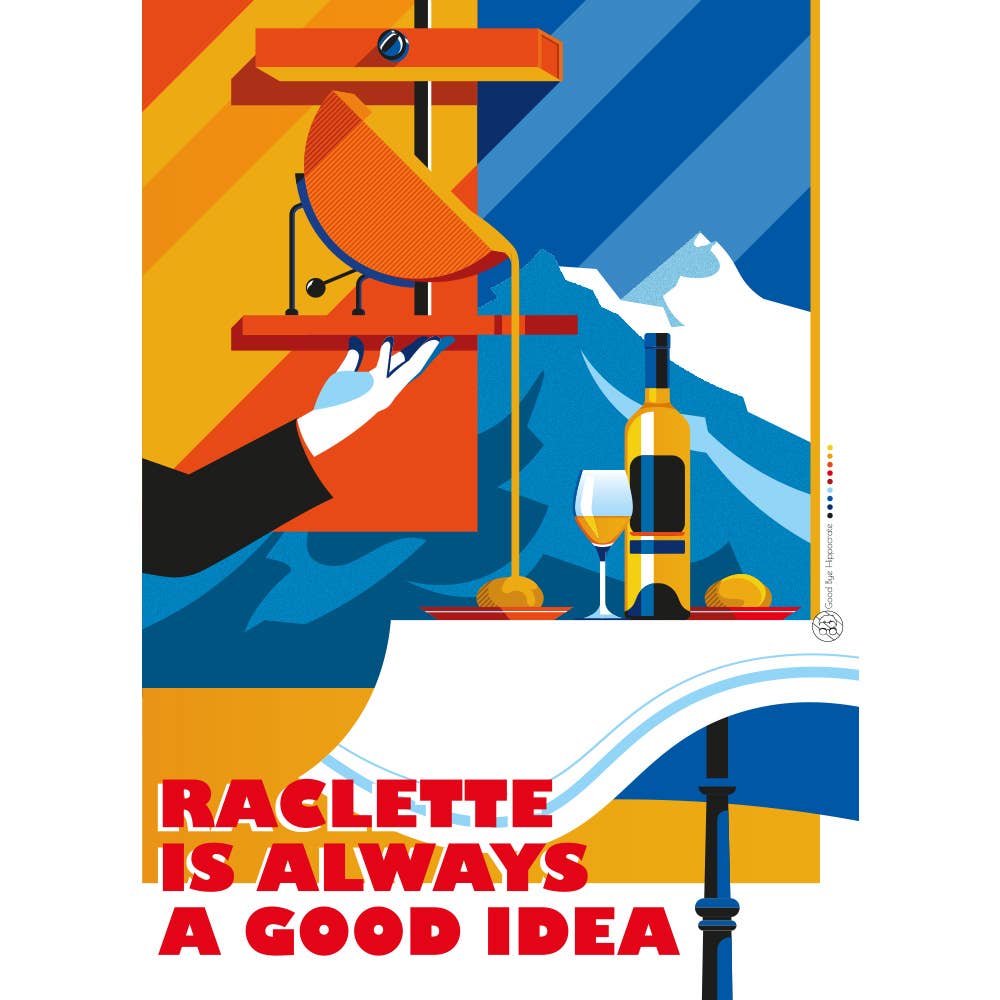 Puzzle 500 Pièces - Raclette is Always a Good Idea
