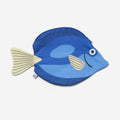 Trousse « Surgeon » en coton 100 % inspirée du poisson chirurgien de Bali