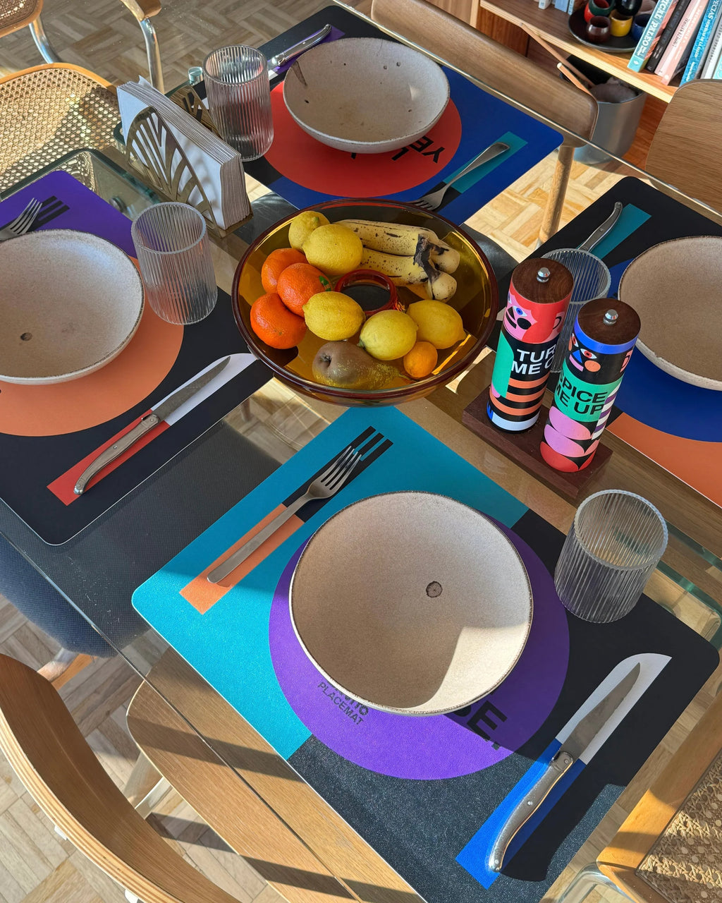 4 Sets de table Picoteo 45x35 cm