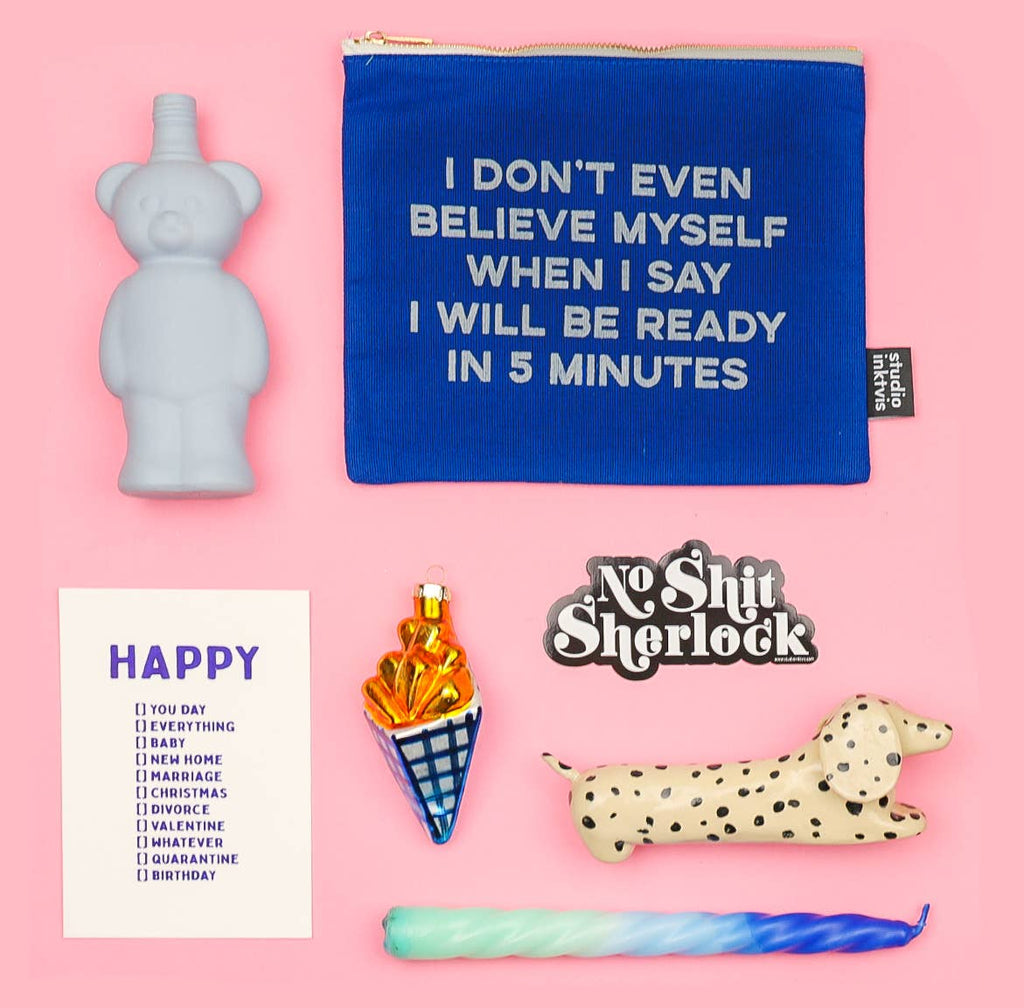 Carte postale Risograph Joyeux quel que soit le jour d’anniversaire