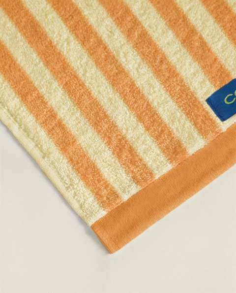 Cosmic Serviette de Bain 30X50 Cm Collection Textile: Jaune Miel
