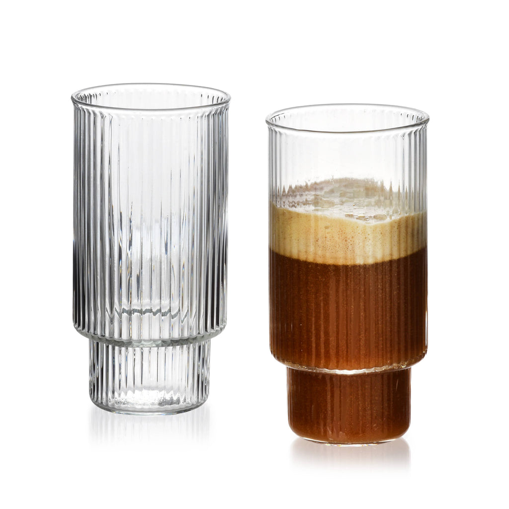 Ensemble de 4 verres ELLA transparent