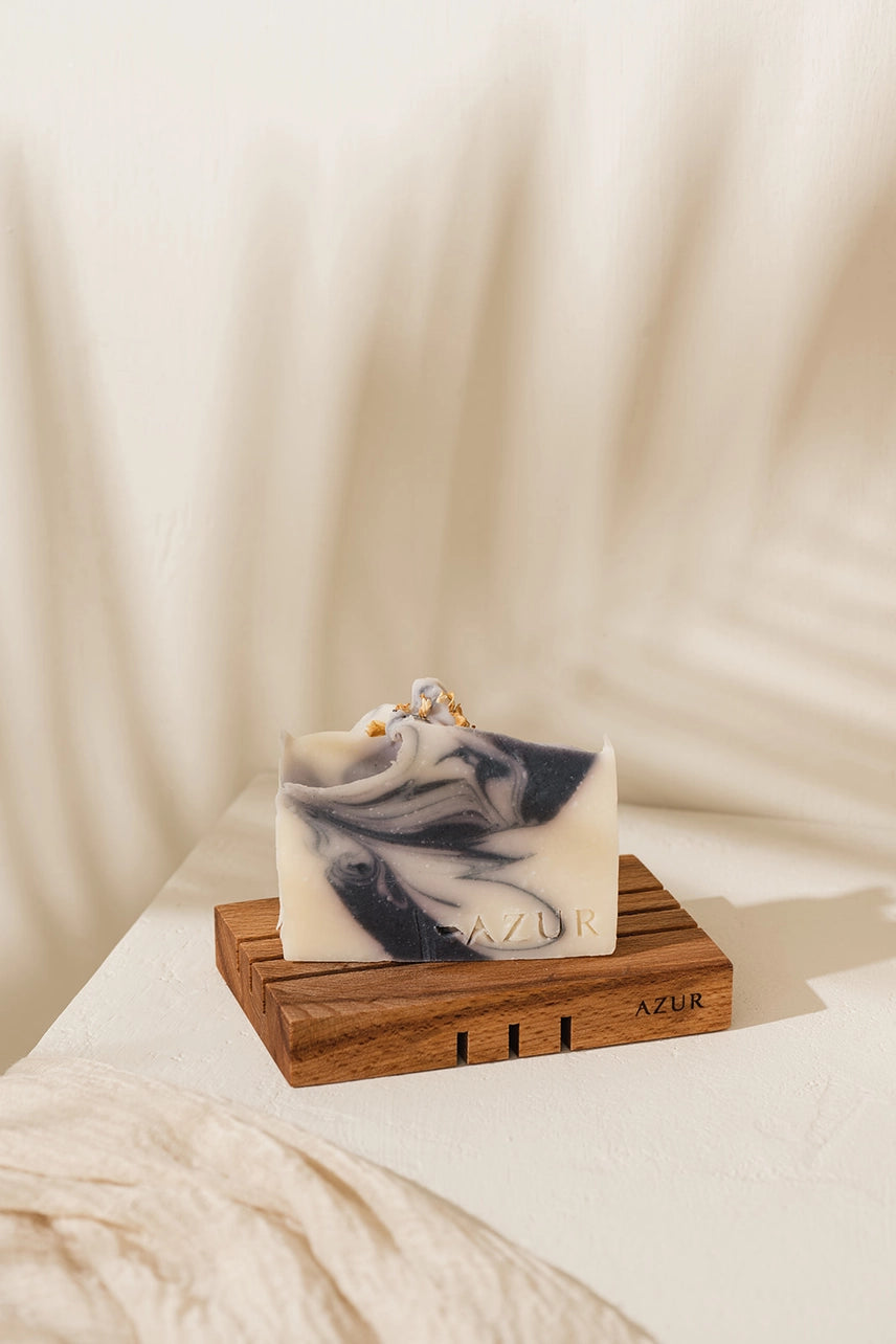 Porte-savon en bois fabriqué à la main en bois durable