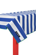 Nappe Marshall 140 x 140 cm - Lignes bleues