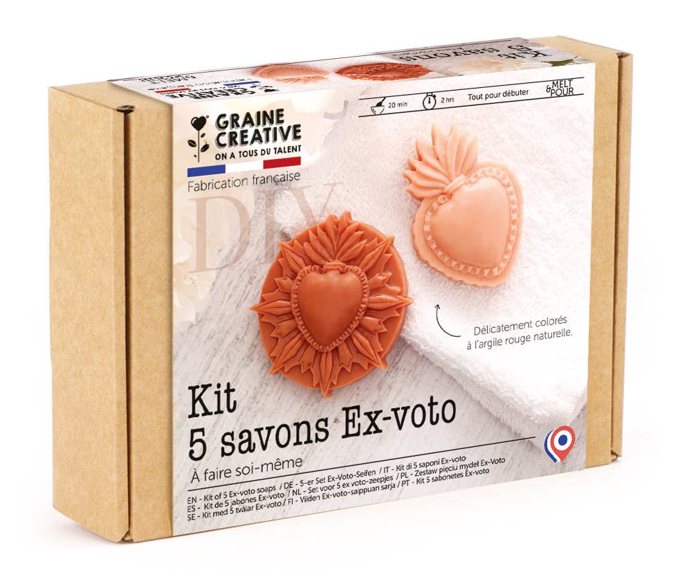 KITS 5 SAVONS EX VOTO