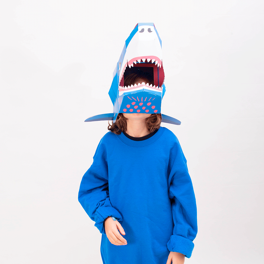 Masque 3D - Sharky