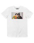 Tshirt Batman & Robin Kiss - Look urbain responsable: Blanc / XS