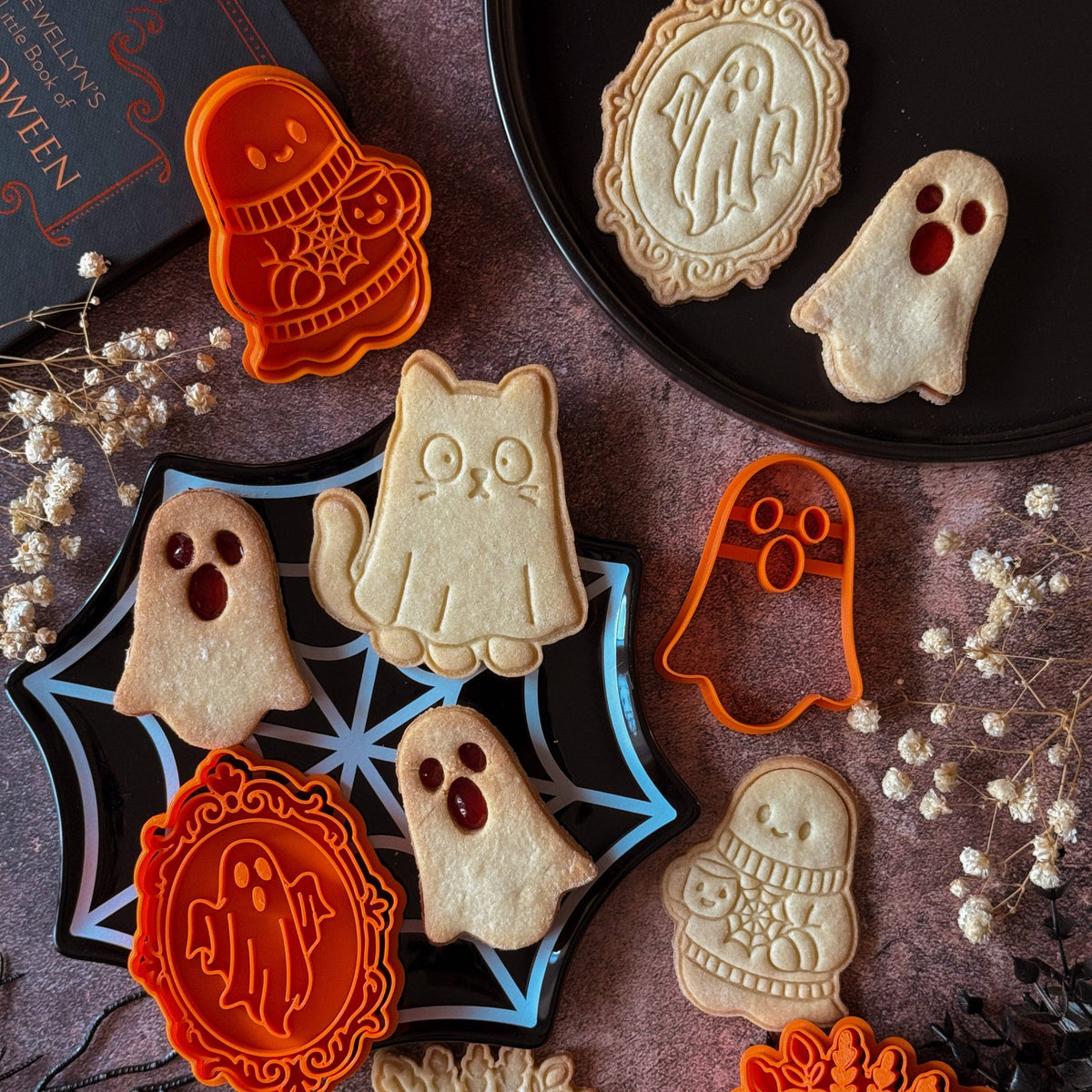 Emporte-pièce Chat Fantôme – Cookie Cutter Halloween Cat