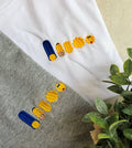 T-shirt brodé - Springfield: Blanc / M