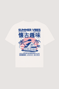 T-shirt unisexe Kame House OffWhite: XL / Oversize