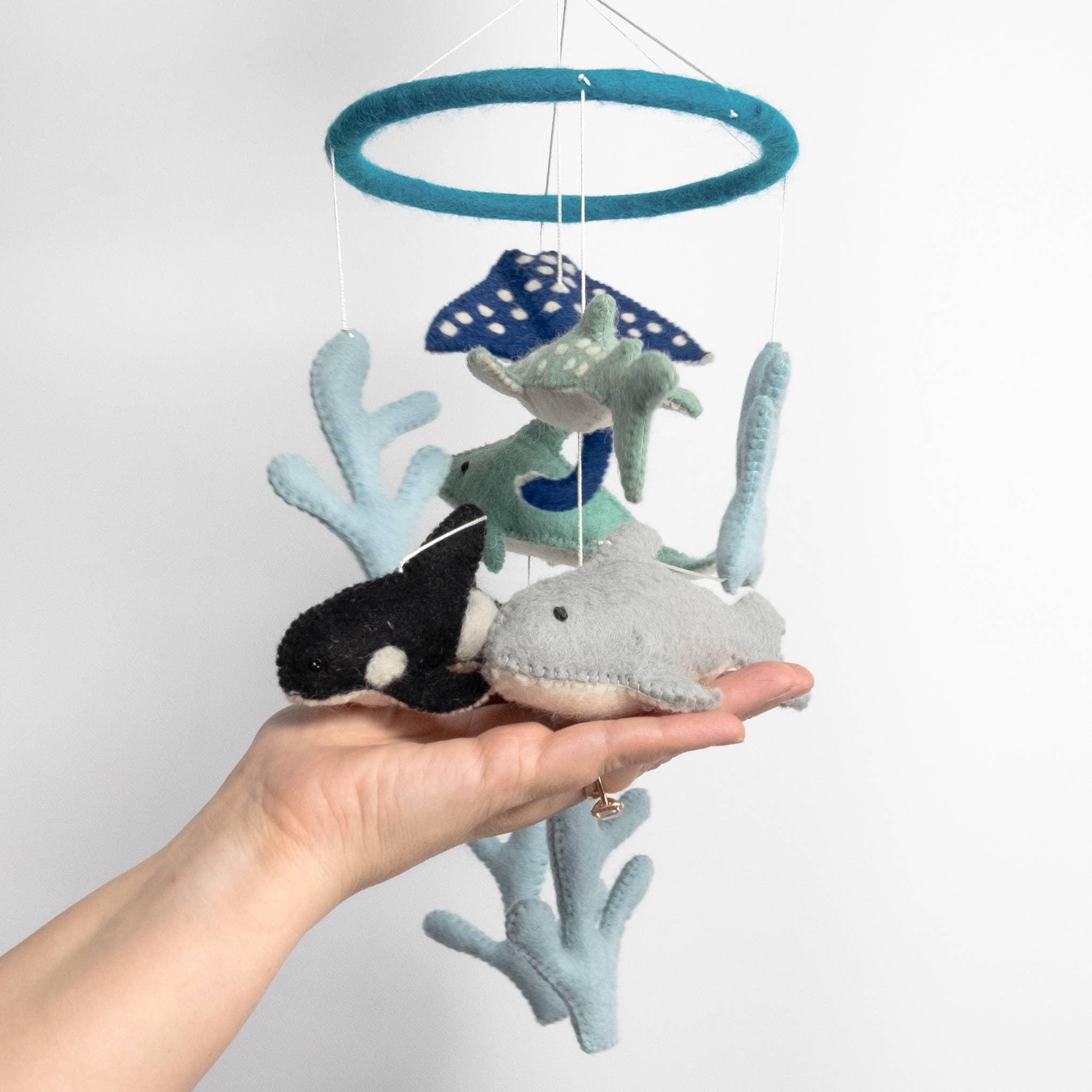Mobile pour bébé - Décoration de chambre de bébé - Vie marine