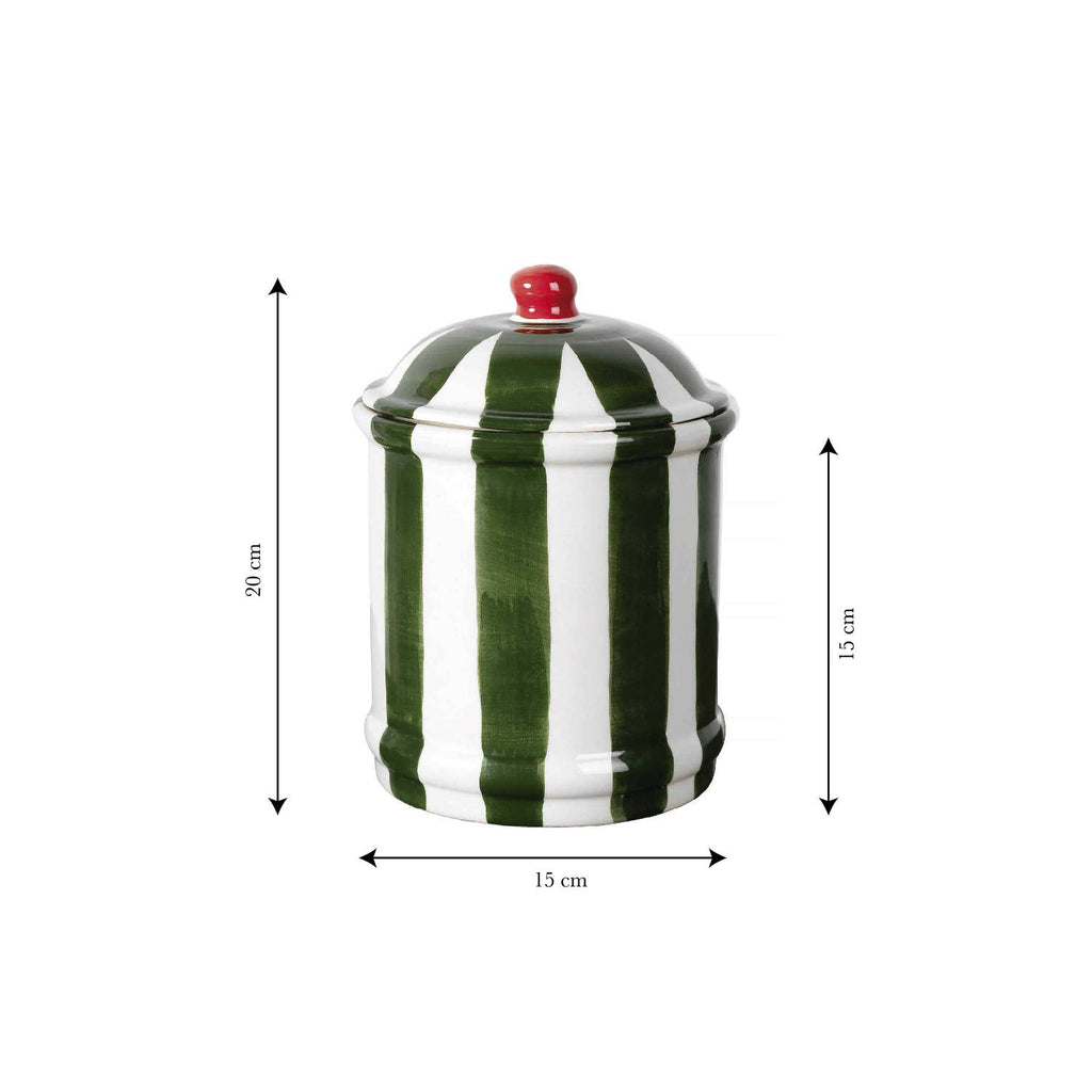 Pot de cuisine en céramique « Bonnie » (vert)