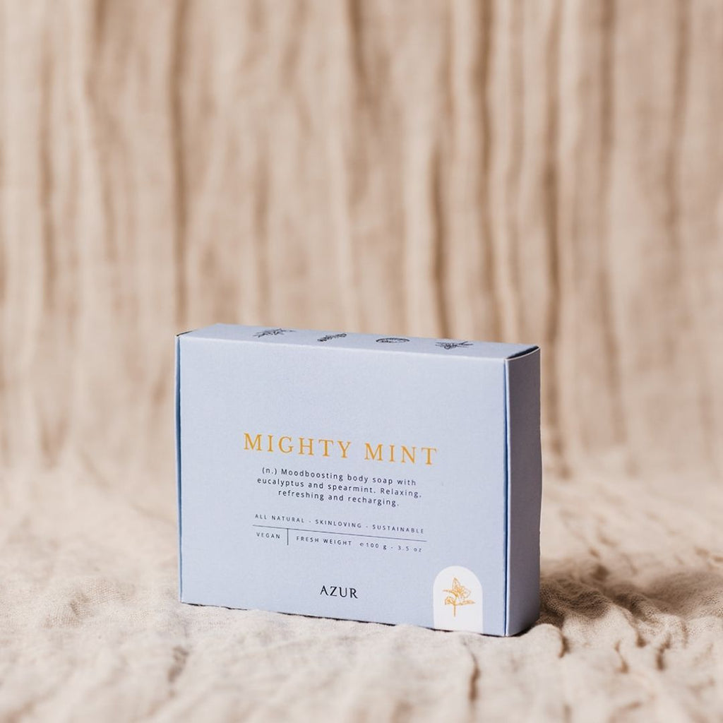 MIGHTY MINT | savon naturel en pain pour le corps