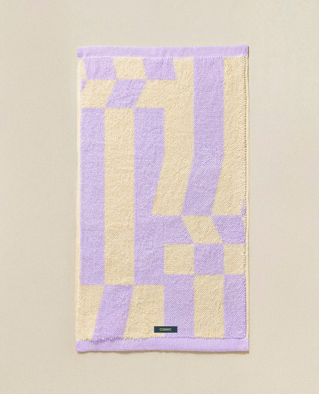 Serviette de bain Cosmic 50 x 90 cm - Collection Textile: Lavande Soleil