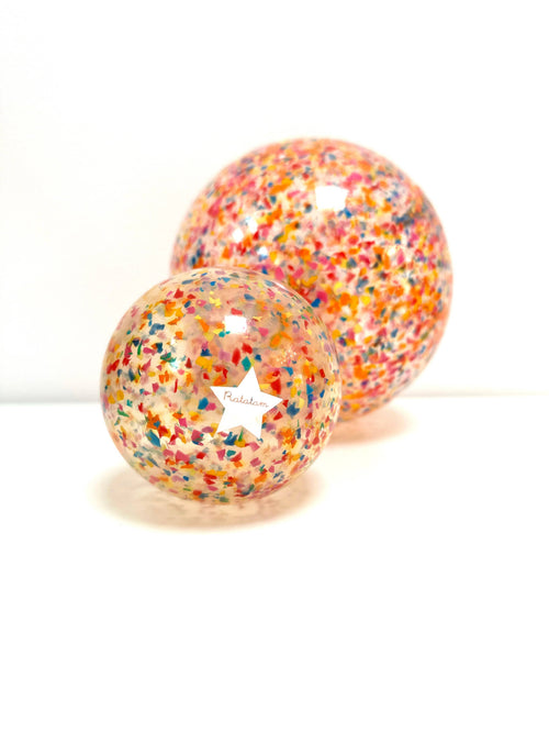 Ballon "confetti" multico: Grand