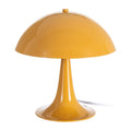 Lampe de table en métal vintage Palmer 28 cm (jaune)