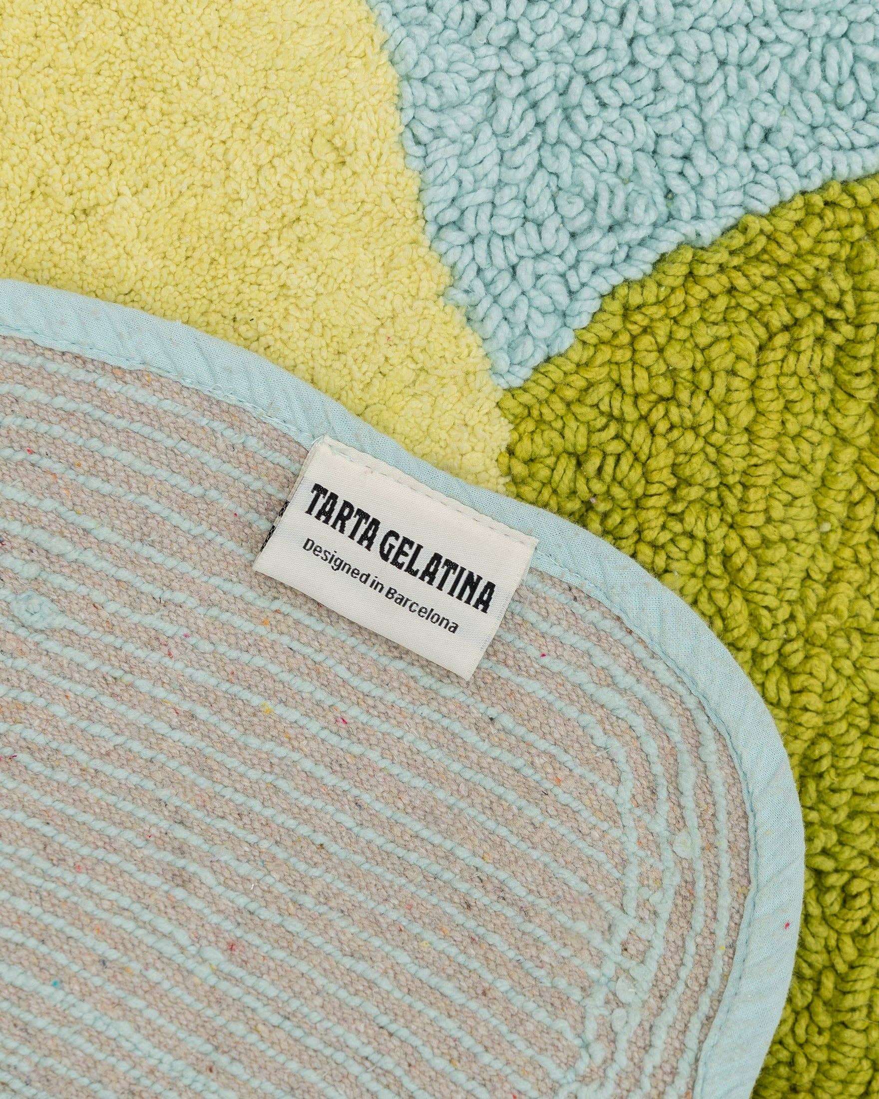 Tapis de bain en forme de gardénia