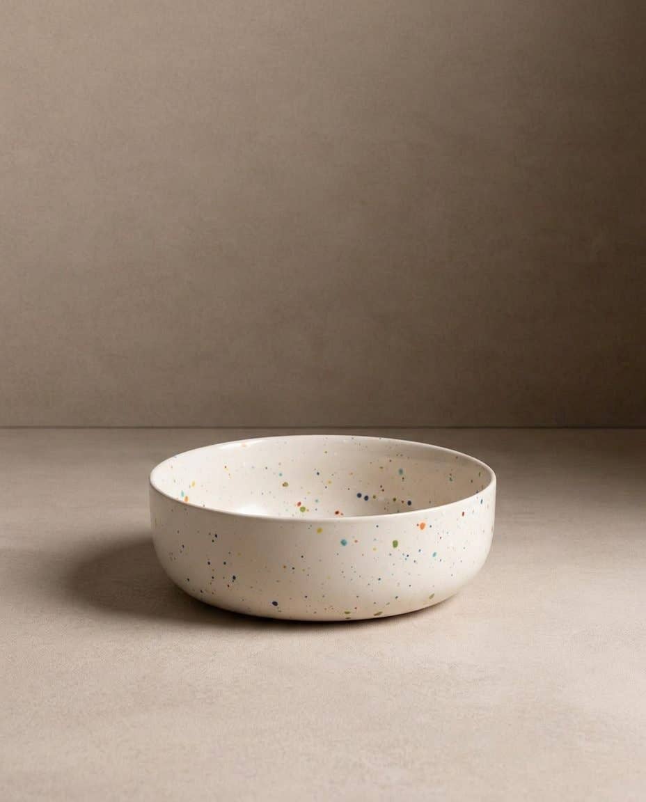 Nouveau bol de service Party 23 cm: Blanc