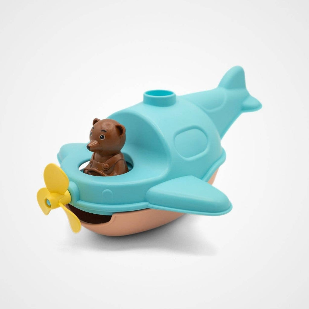 Hydravion Bateau Petit Ours Brun - Menthe