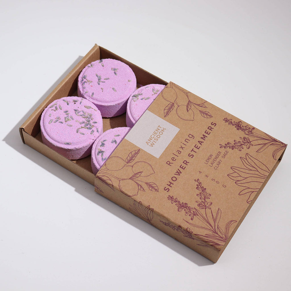 Coffret cadeau Zen de pastilles effervescentes pour la douche bien-être: Énergisant