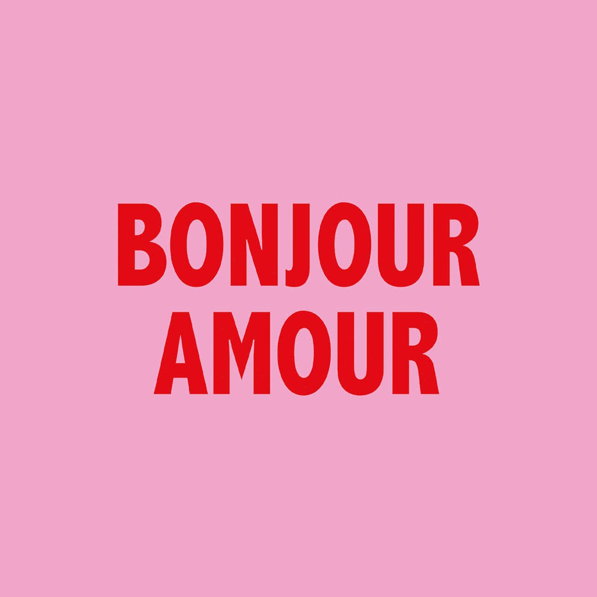 Bonjour Amour Serviette 33X33
