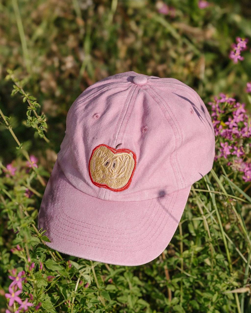 Casquette tranche de pomme: Washed Pink