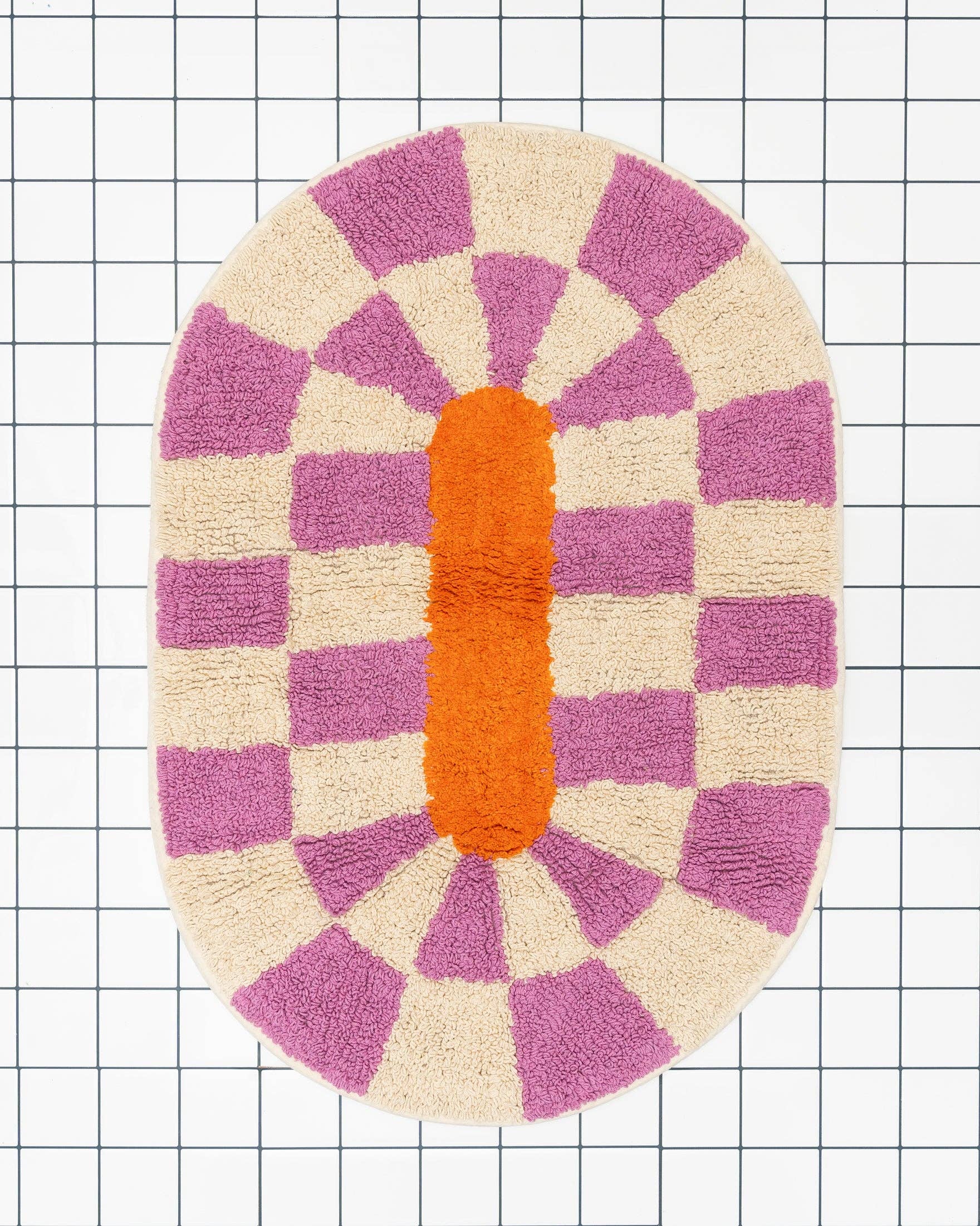 Tapis de bain Rita - magenta